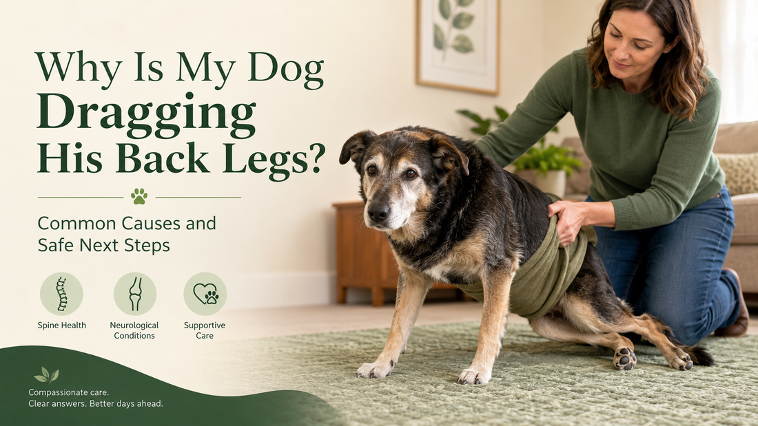 Dog Dragging His Back Legs