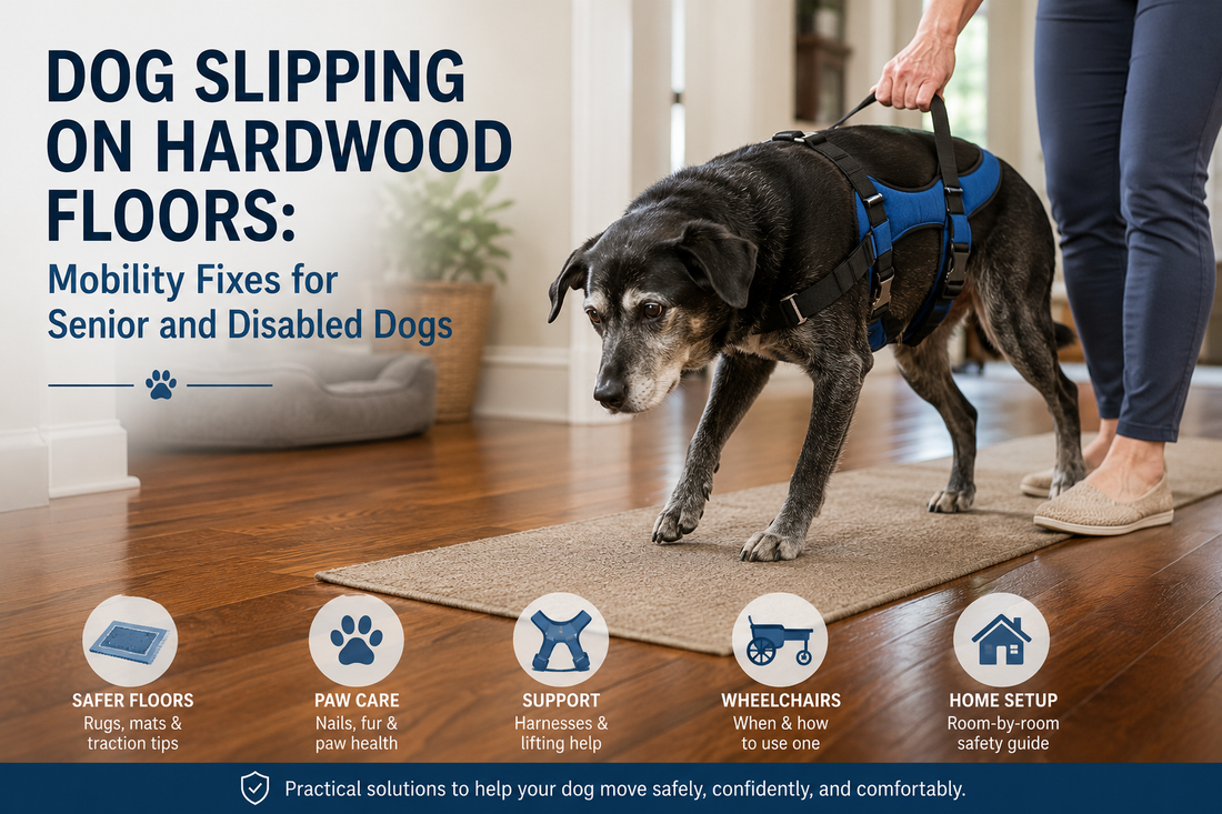Dog Slipping on Hardwood Floors