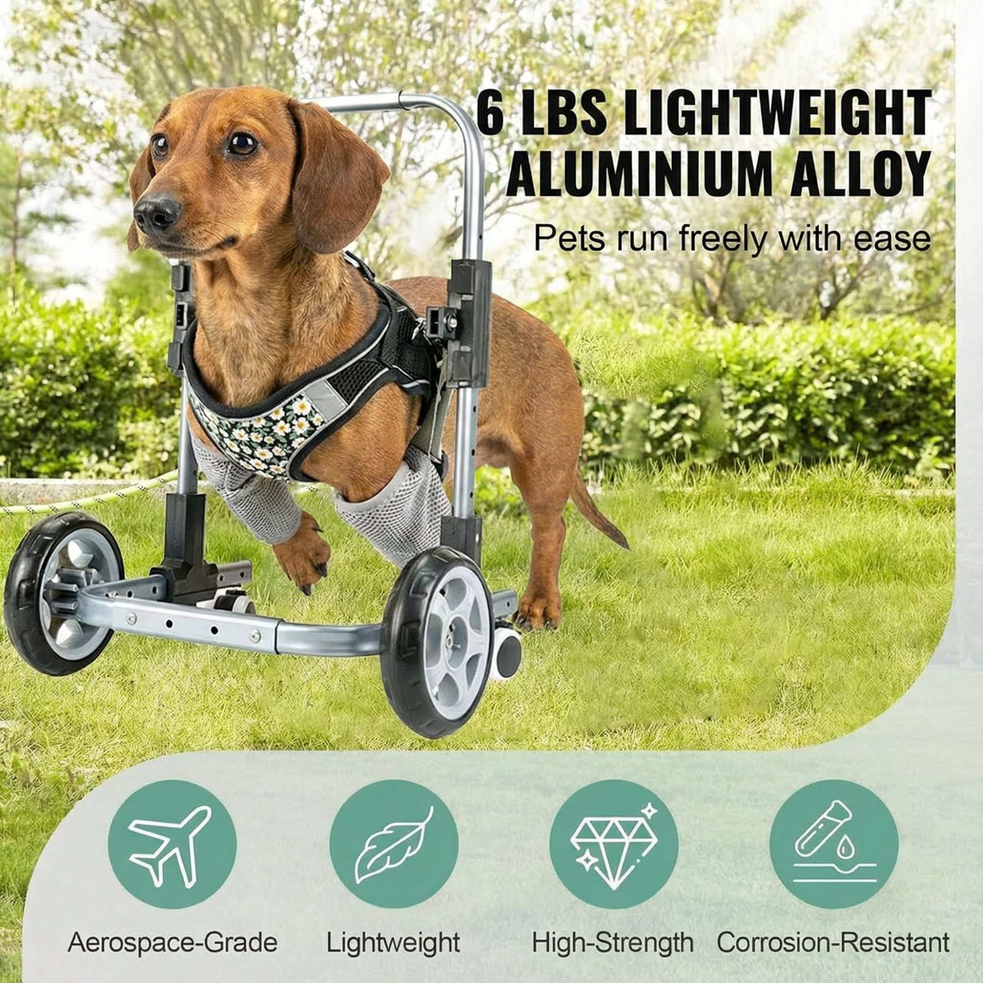 Dog Wheelchair for Front Legs