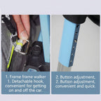 Universal Dog Wheelchair for Front or Rear Legs (2-in-1)