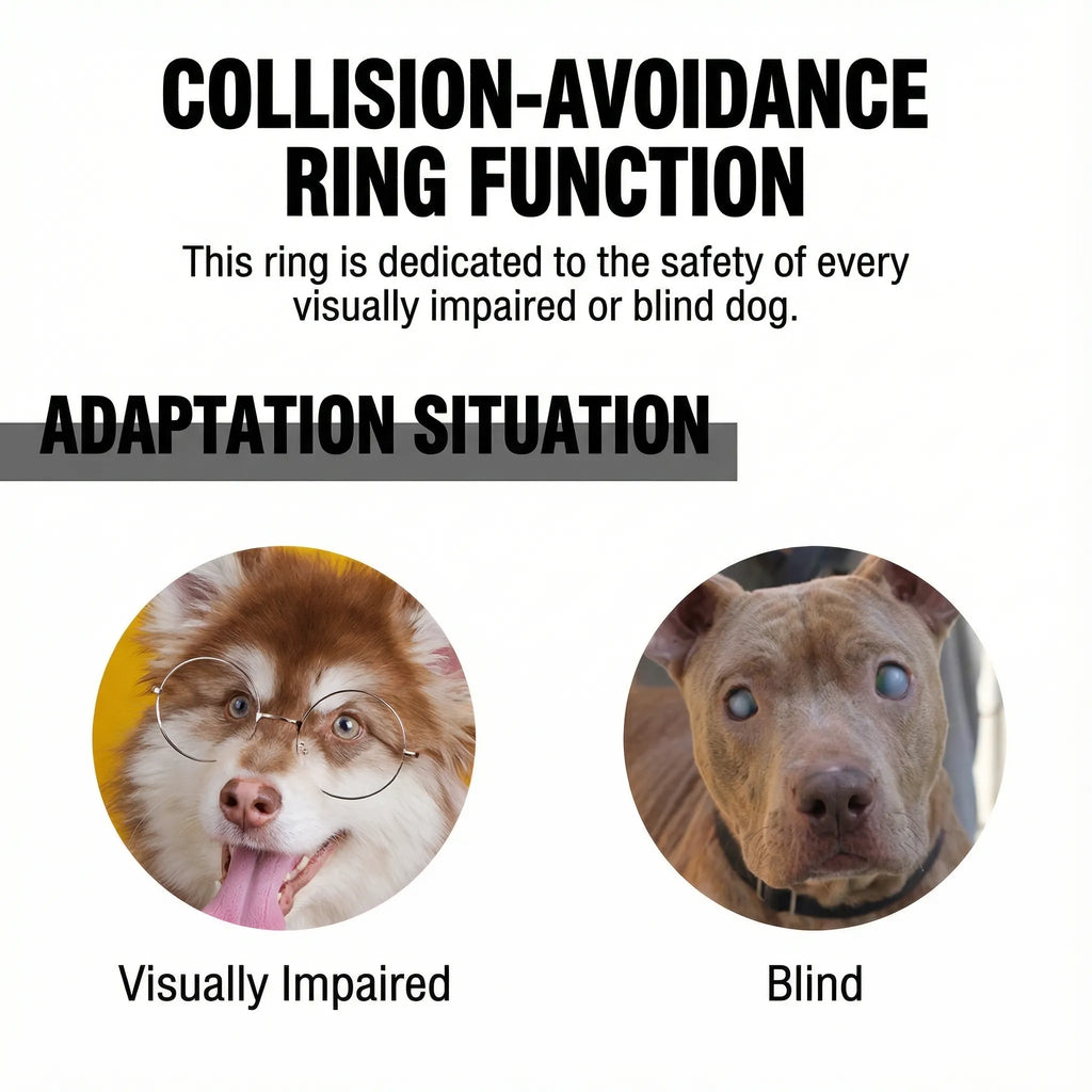 Adjustable Blind Dog Halo Harness