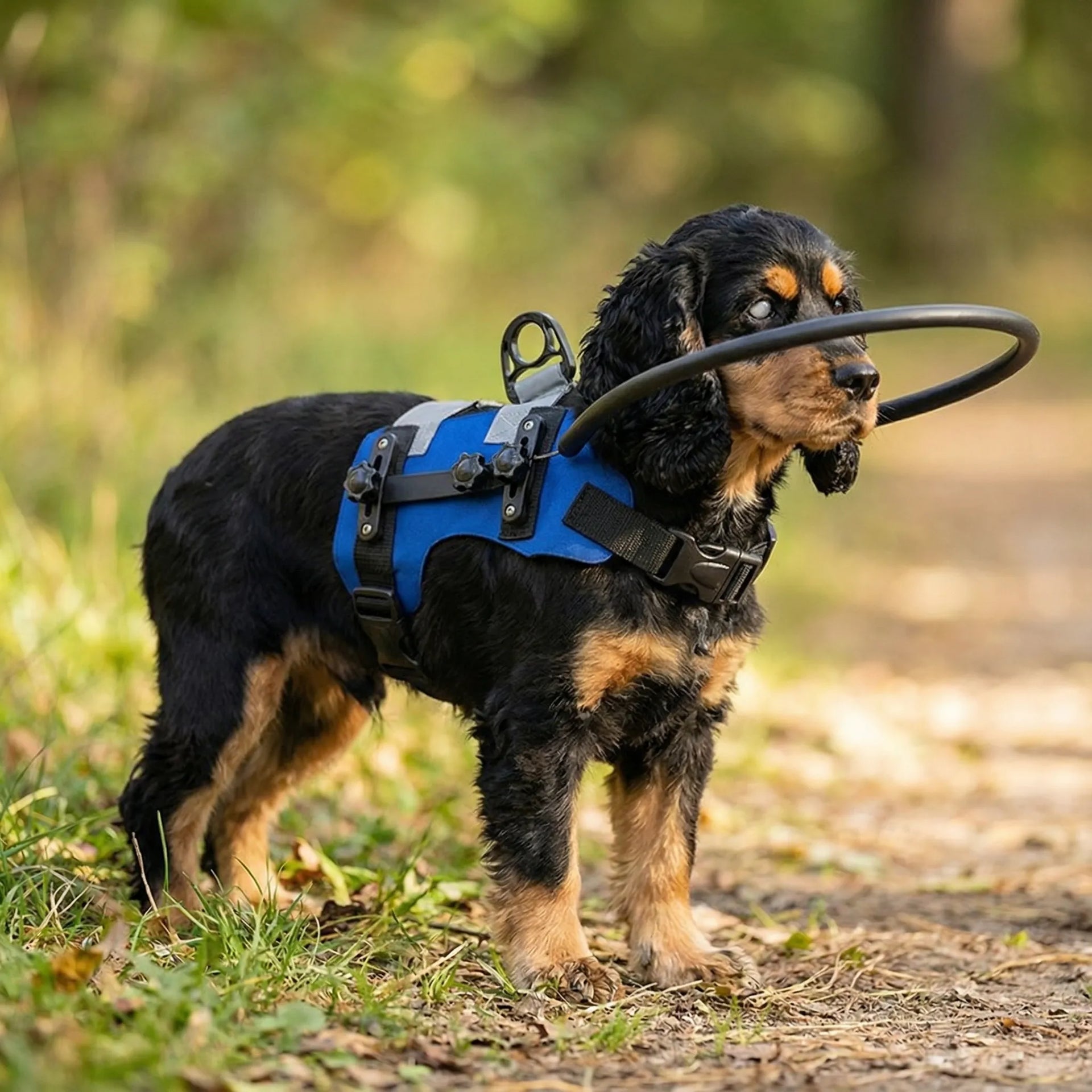Blind Guiding Device,Blind Dog Halo,Huisdier Anti-Collision voor, Blinde Hond Accessoires
