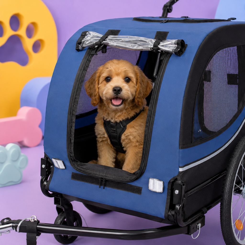large dog bike trailer