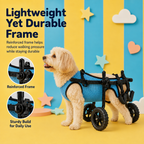 lightweight frame medium dog wheelchair