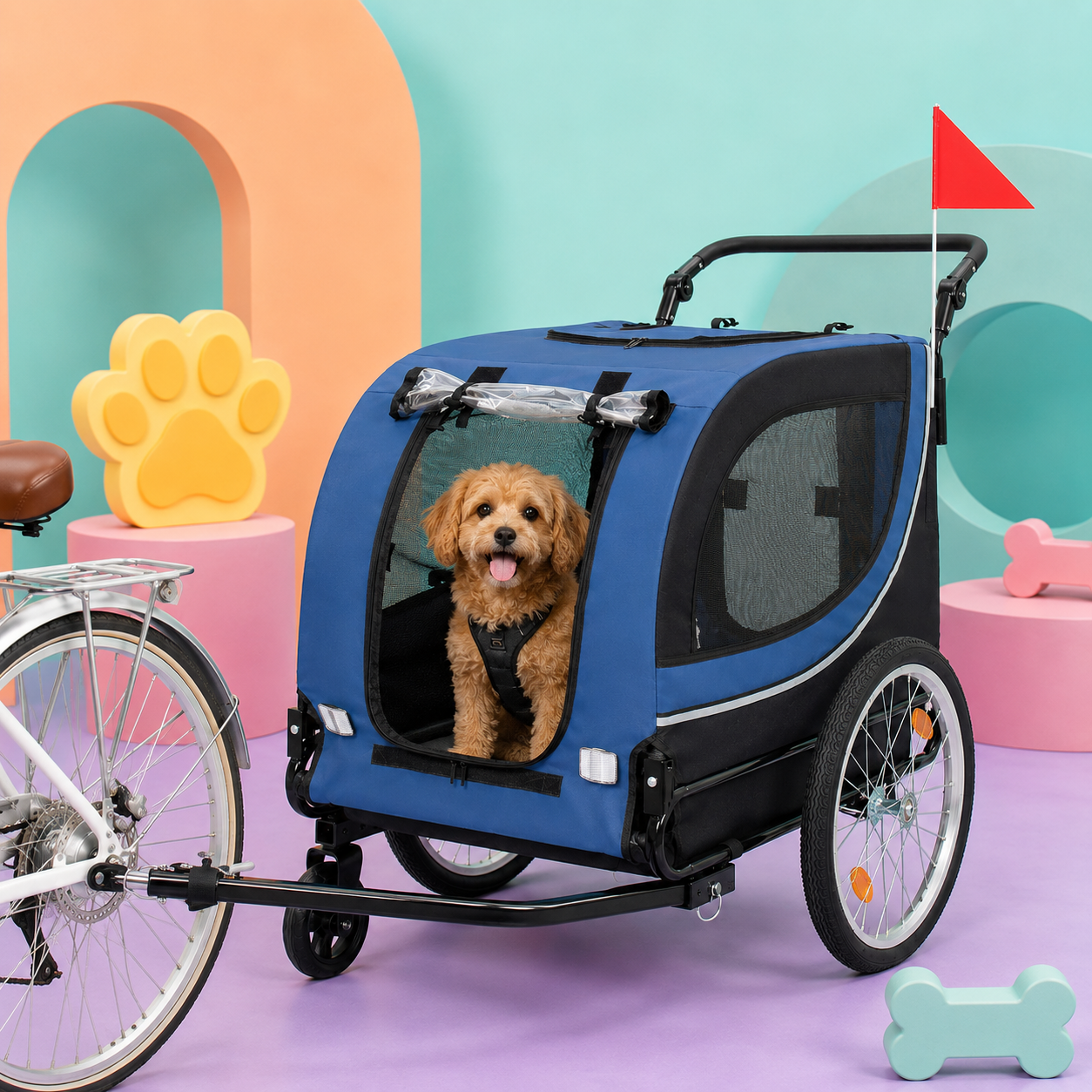pet bike trailer